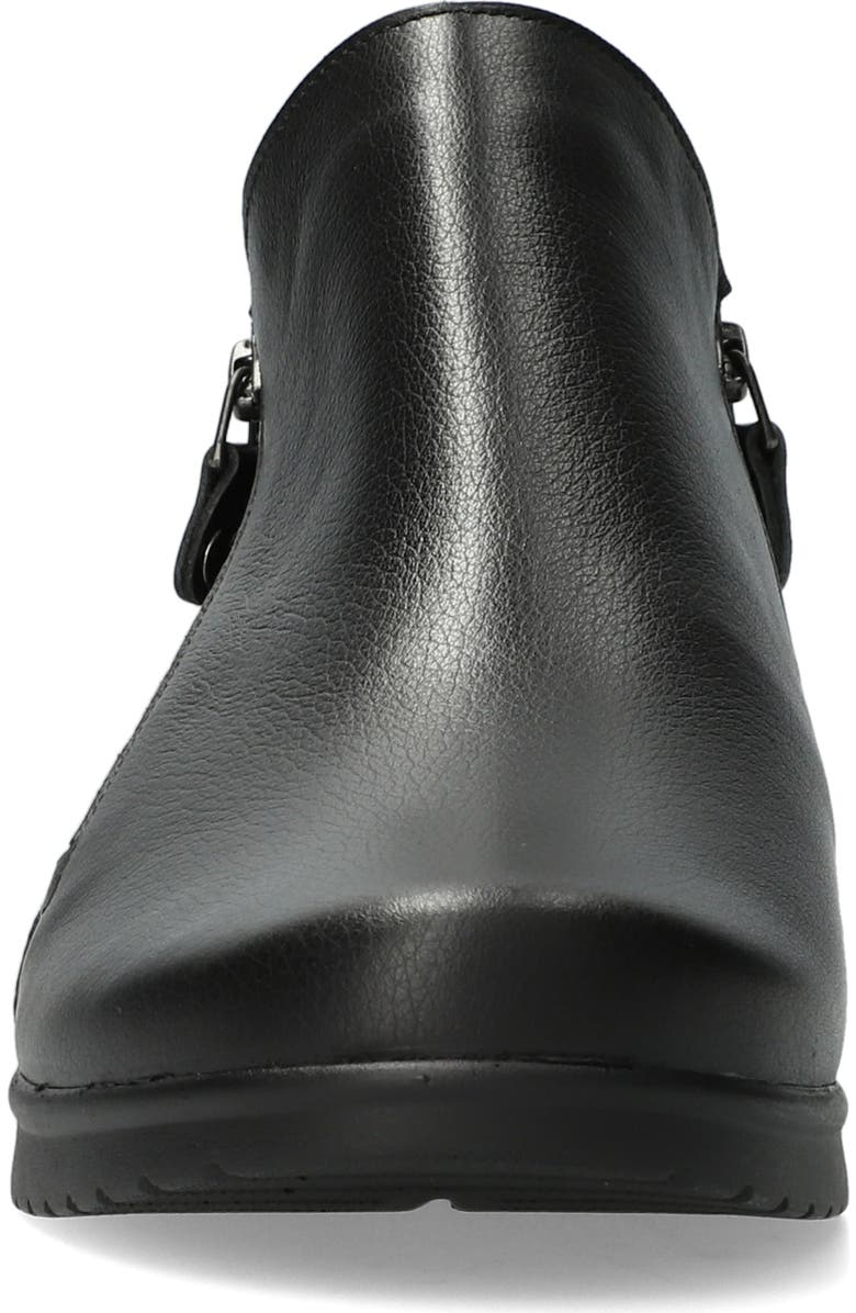 Mephisto Romia Double Zip Bootie, Alternate, color, Black Ceylon