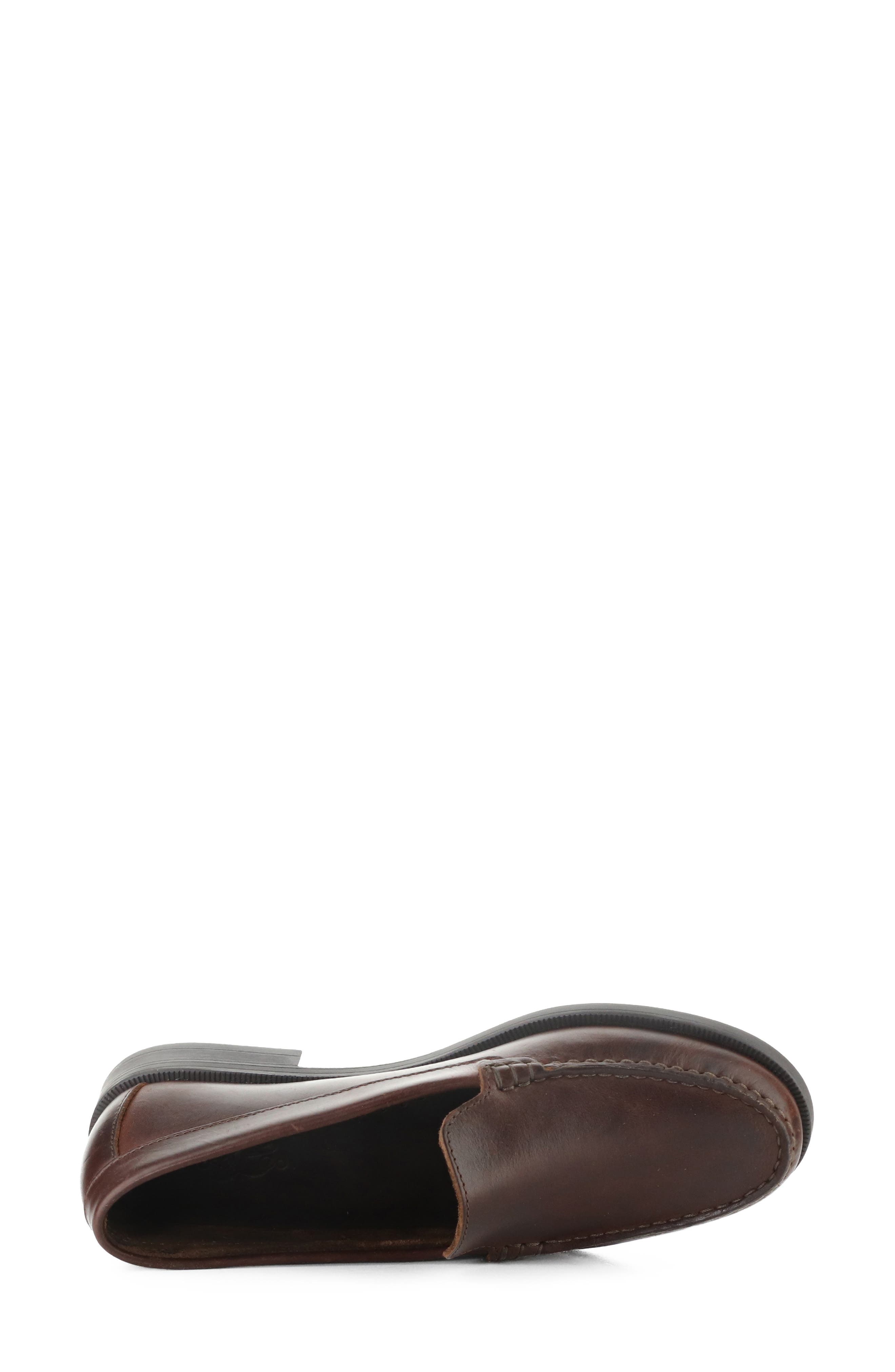 Dela Loafer, Alternate, color, DARK BROWN