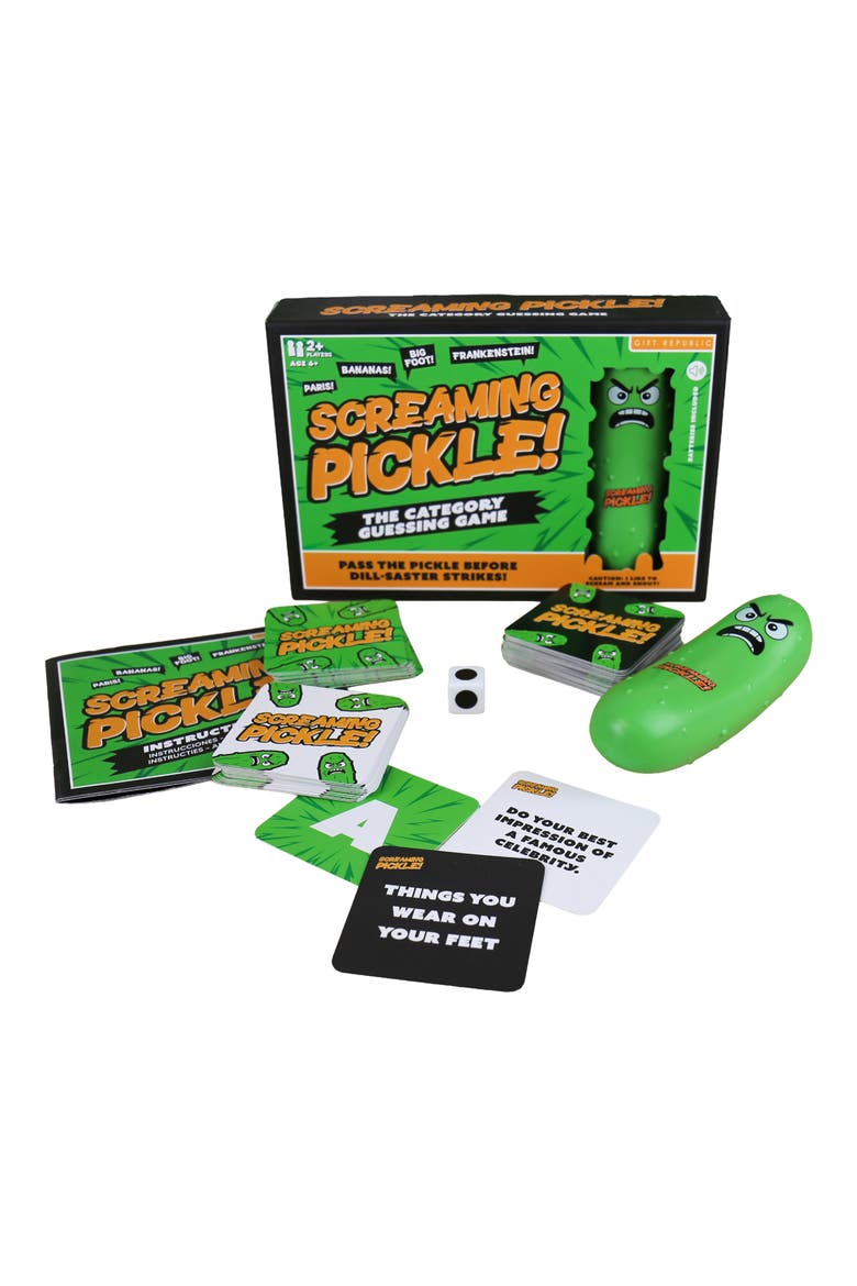 Screaming Pickle Panic Guessing Game, Alternate, color, NO COLOR
