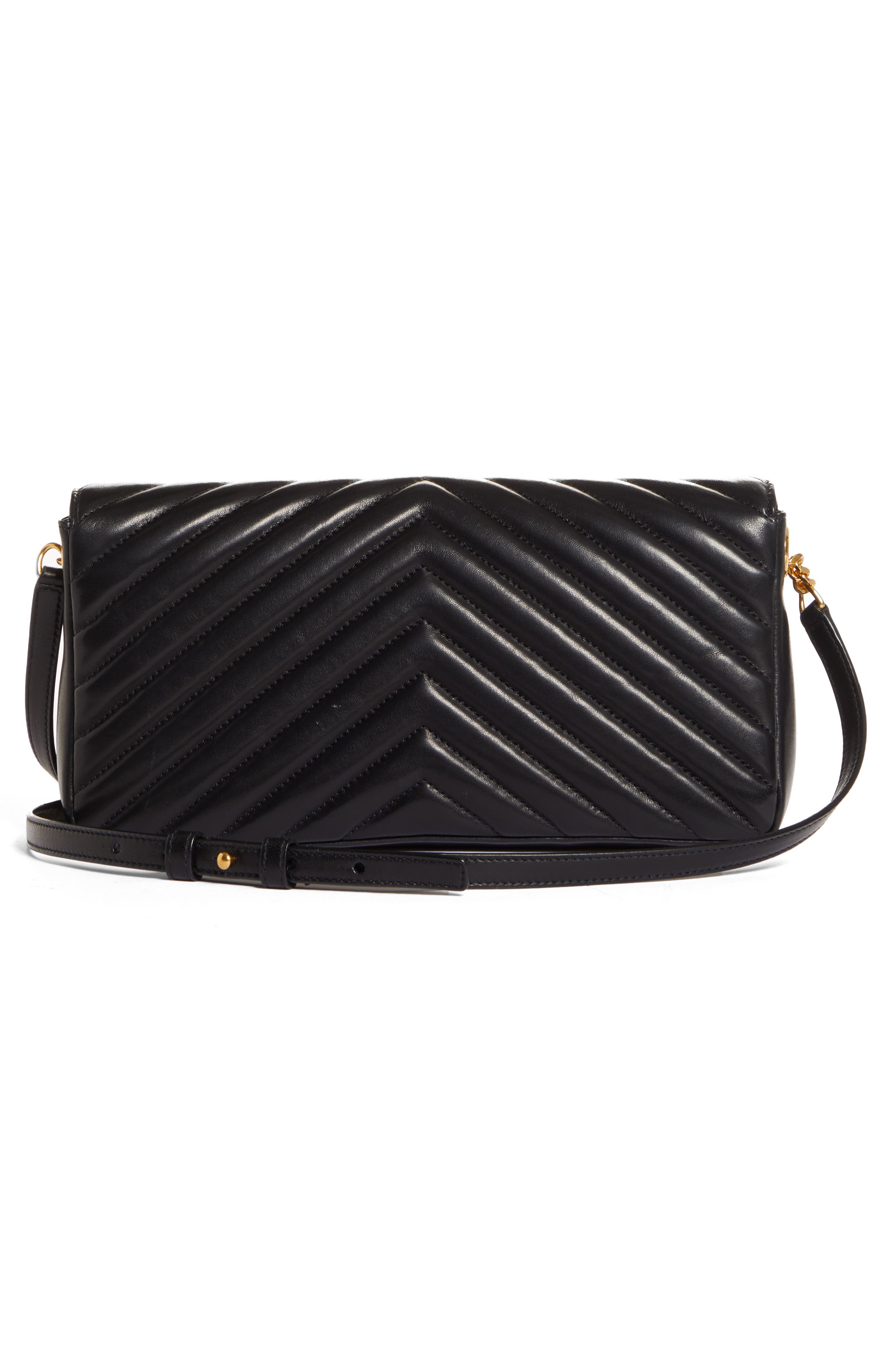 Saint Laurent Kate Matelassé Leather Crossbody Bag, Alternate, color, 