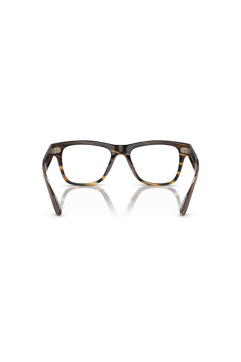 51mm Rectangle optical glasses, Alternate, color, Tortoise