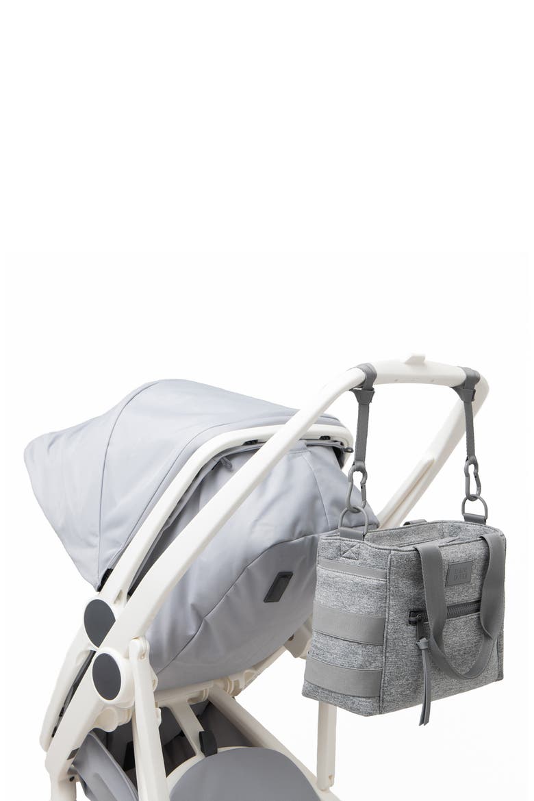 Small Wade Diaper Tote, Alternate, color, HEATHER GREY