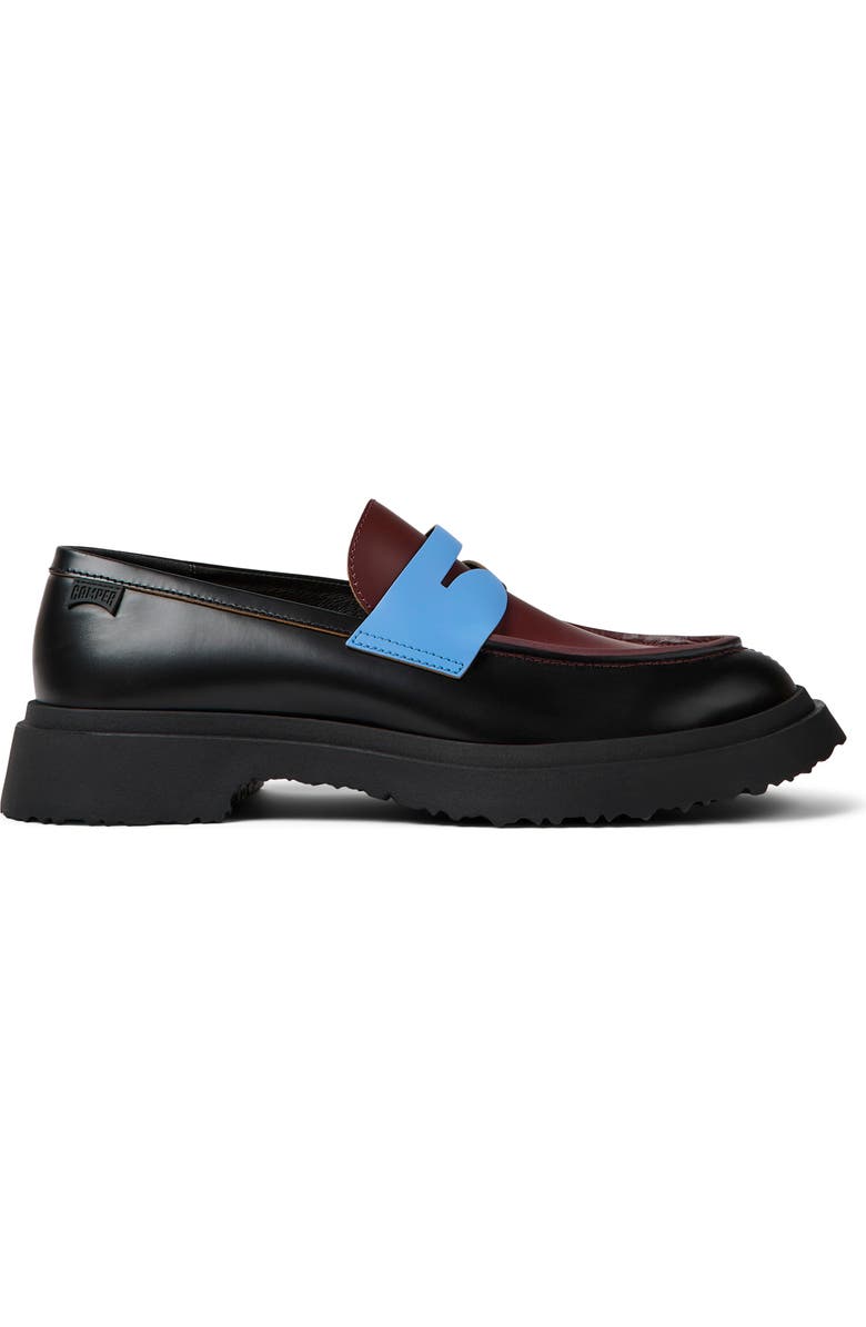 Camper Walden Patent Leather Penny Loafer, Alternate, color,