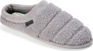 DEARFOAMS Asher Quilted Plaid Clog Slipper