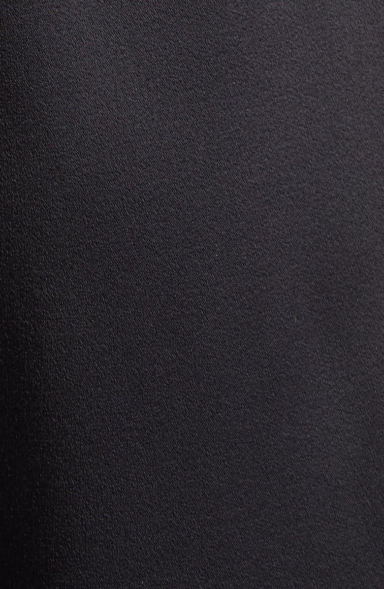 Stella McCartney Envers Satin Jumpsuit, Alternate, color, Black