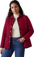 Jessica London Snap-Front Quilted Coat