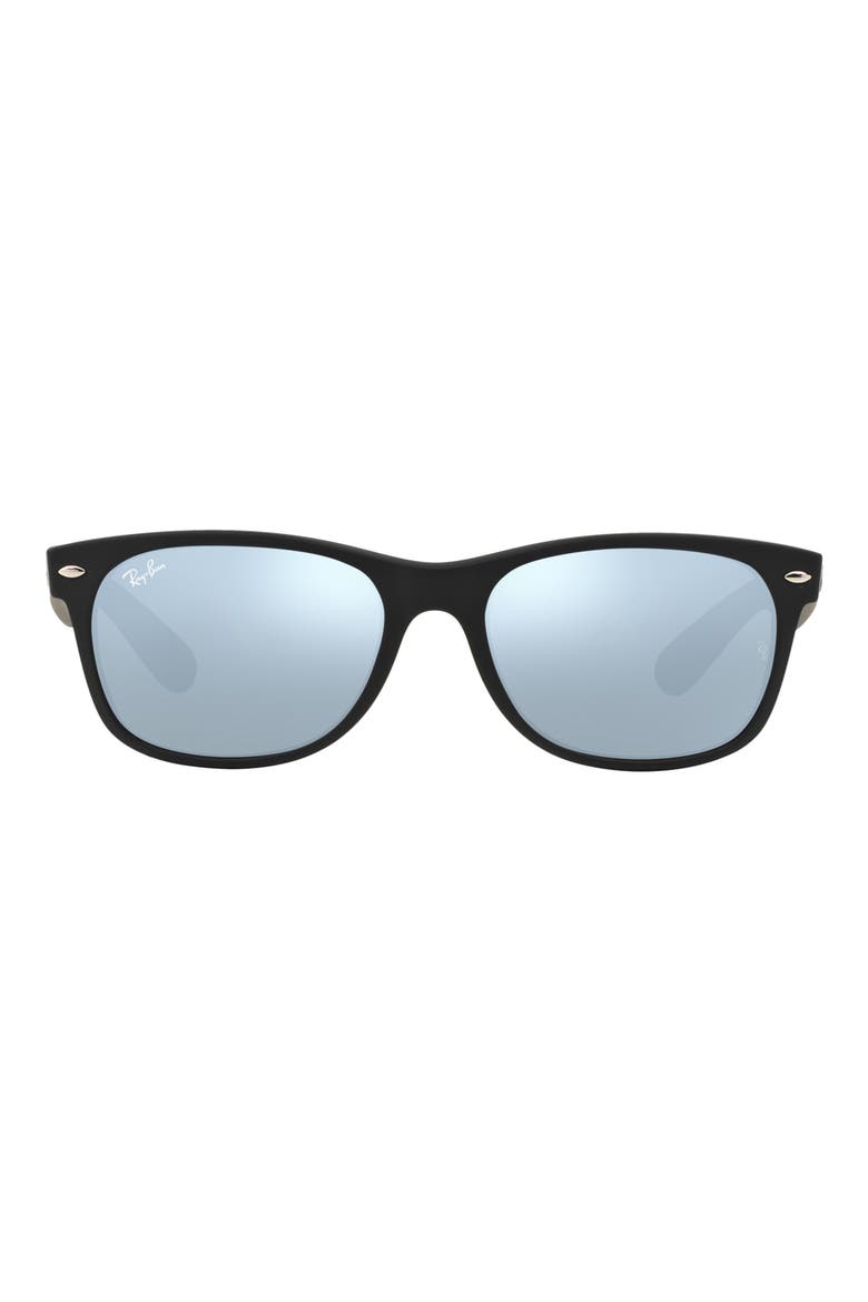 New Wayfarer Classic 52mm Sunglasses, Main, color, BLACK GREEN