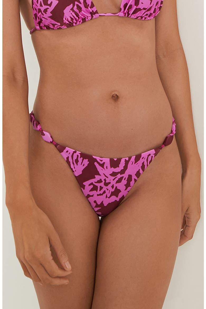 OC Ponche Alexa Knotted Bikini Bottoms, Main, color, PINK