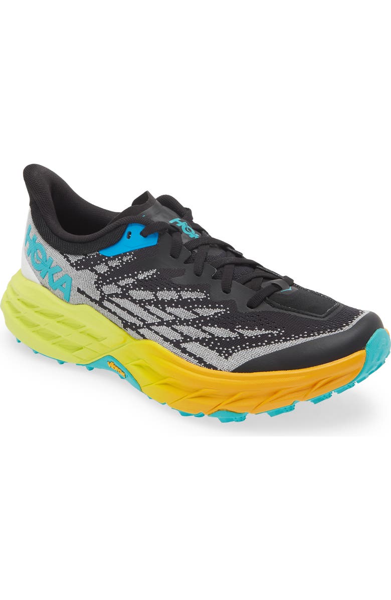 HOKA Speedgoat 5 Trail Running Shoe, Main, color,
