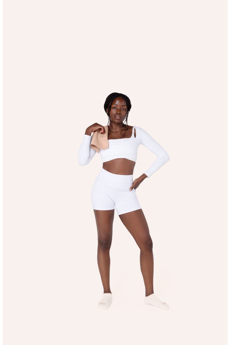 The Mini Sweat Towel, Alternate, color, Sand