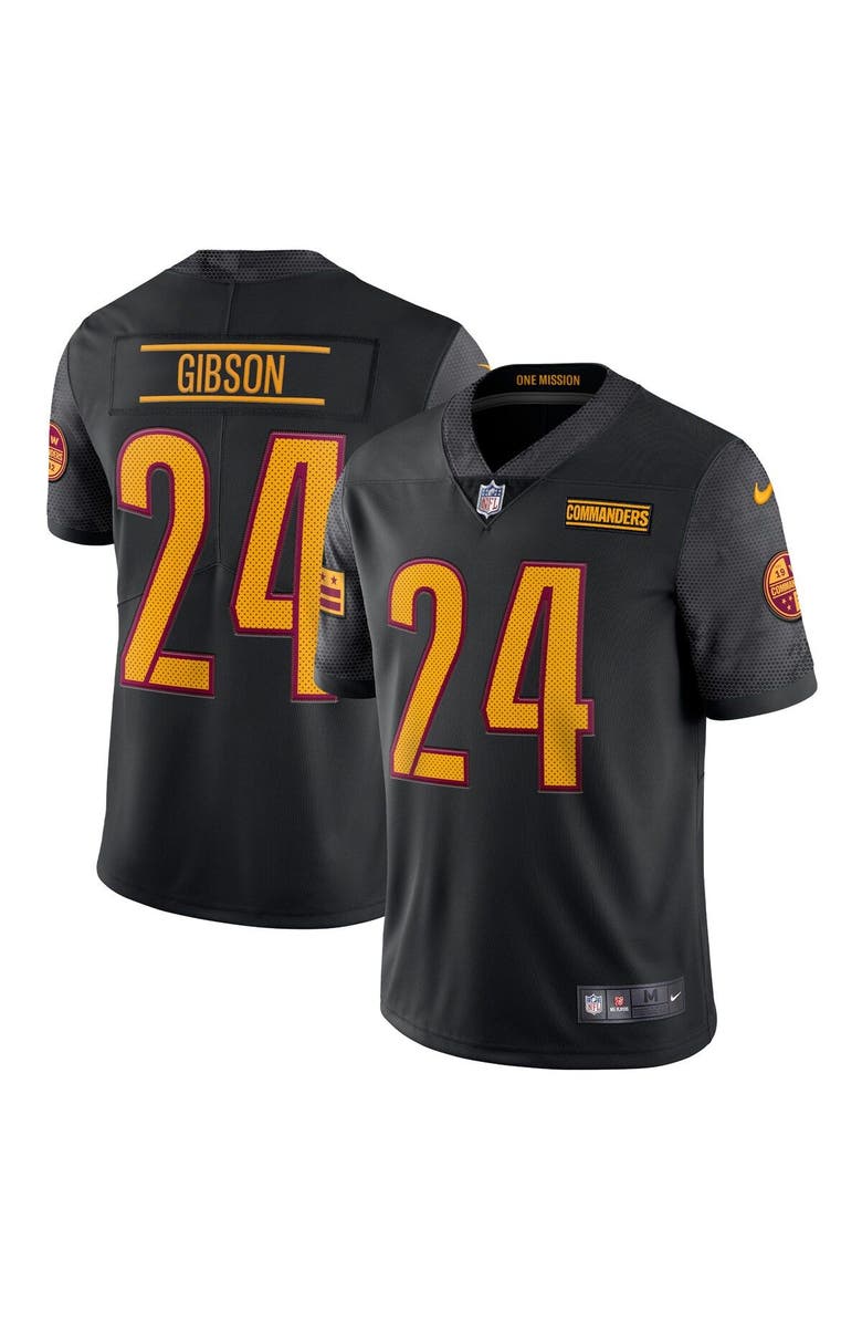 Nike Men's Nike Antonio Gibson Black Washington Commanders Alternate Vapor Limited Jersey, Main, color,