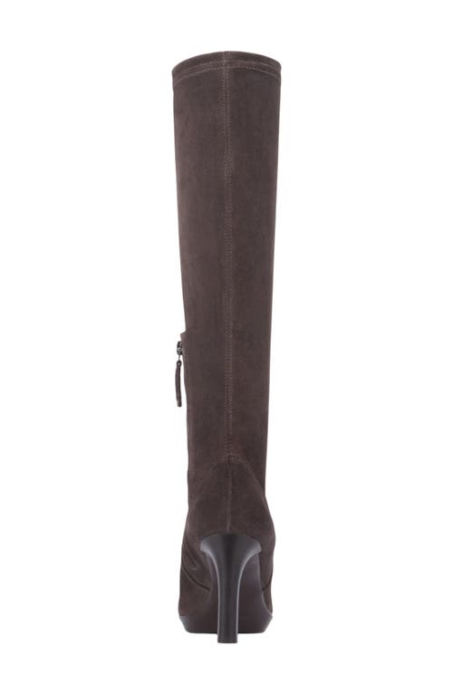 Aquatalia Rhumba Knee High Boot In Dark Brown