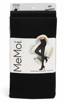 MeMoi Flat & Rib 2-Piece Tights Set