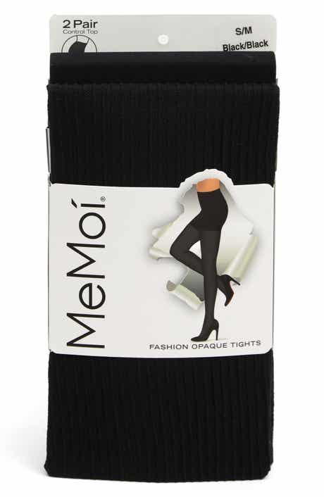MeMoi Flat & Rib 2-Piece Tights Set