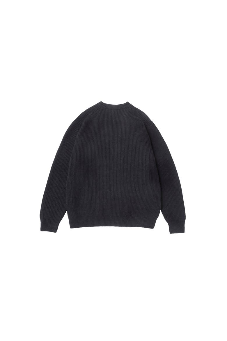 Baby Alpaca Sweater, Alternate, color, Black