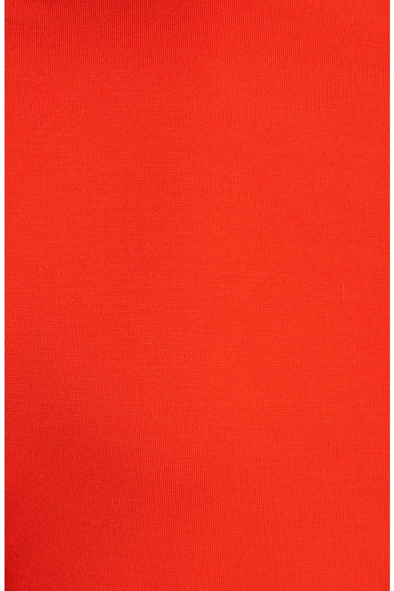 Double Knit Sheath Dress (Nordstrom Exclusive), Alternate, color, ORANGE