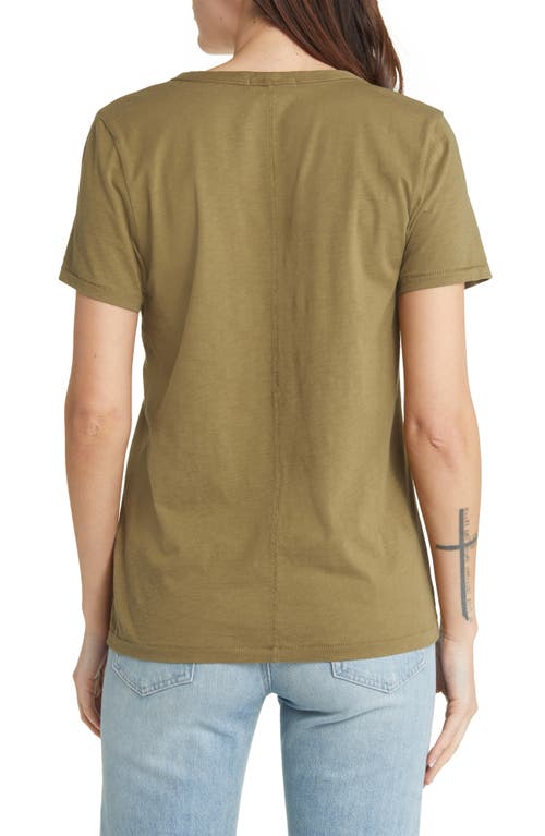 Rag & Bone The Vee Slub Cotton T-shirt