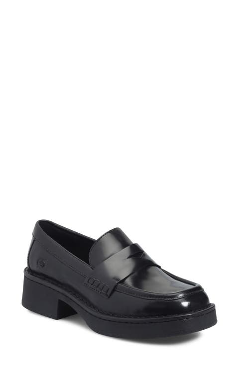 Faythe Leather Penny Loafer
