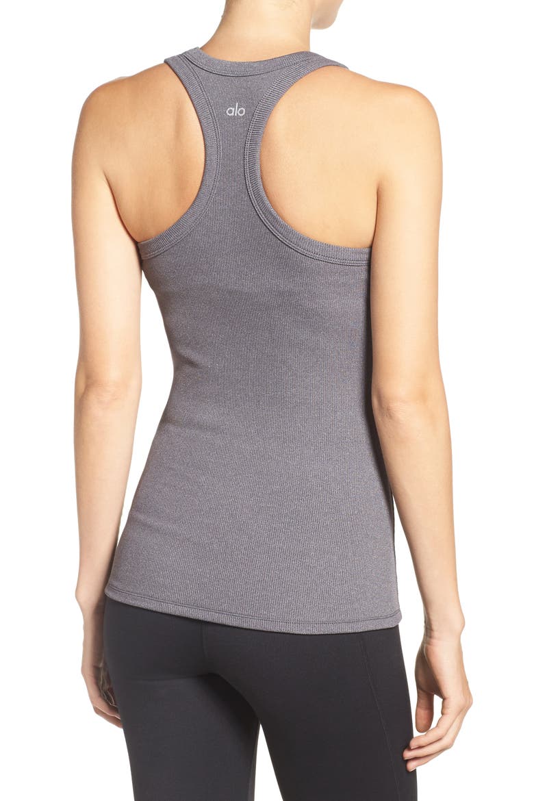 Rib Support Tank, Alternate, color, STORMY HEATHER