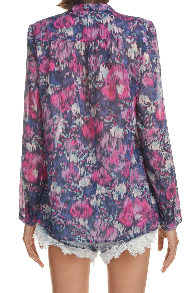 Maria Blouse, Alternate, color, FADED NIGHT
