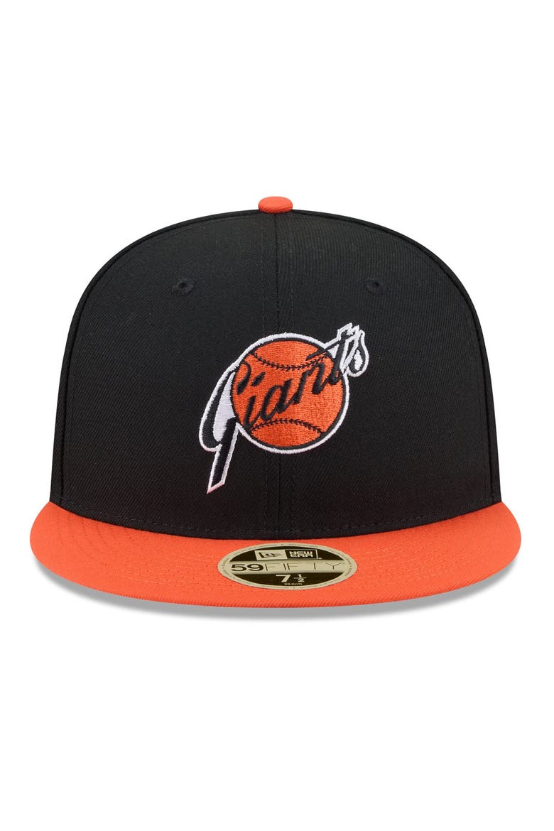 Men's New Era Black/Orange San Francisco Giants 2026 Baseball Hall of Fame 59FIFTY Fitted Hat, Alternate, color, Black