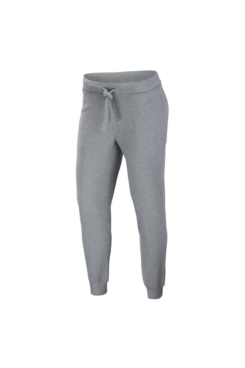 Women's WEAR by Erin Andrews Heathered Gray Atlanta Falcons Pullover Hoodie & Pants Lounge Set, Alternate, color, Heather Gray