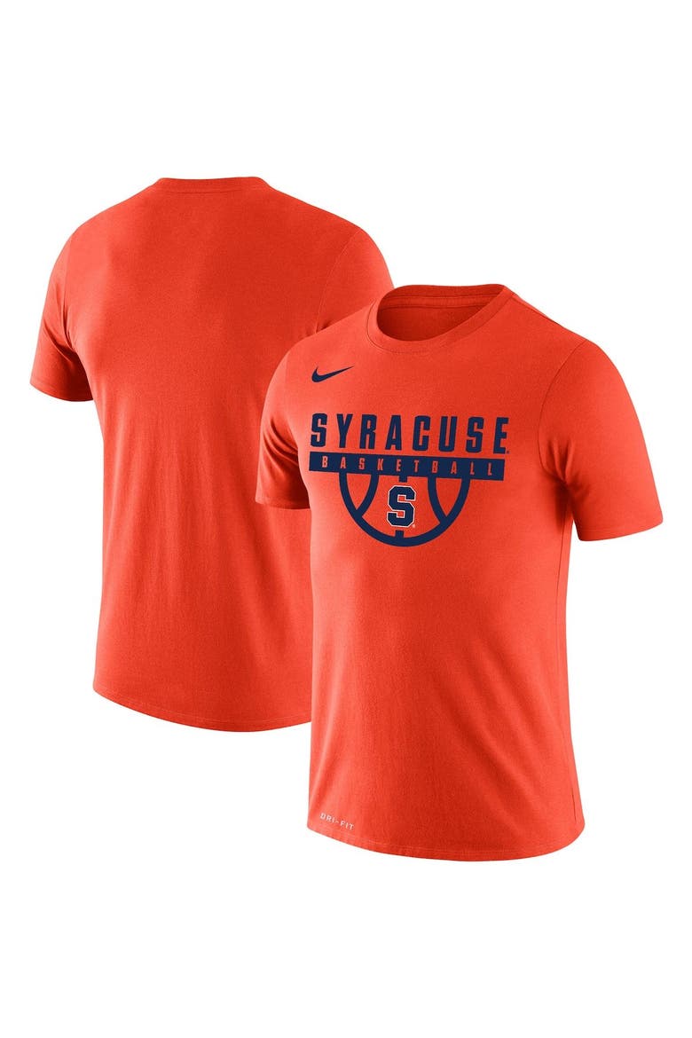 Men's Nike Orange Syracuse Orange Basketball Drop Legend Performance T-Shirt, Main, color, Orange