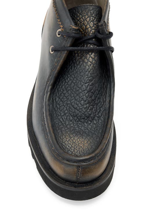 Allsaints Skiff Leather Ankle Boots In Black