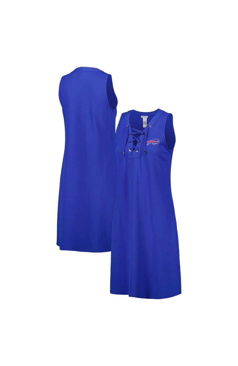 Tommy Bahama Women's Tommy Bahama Royal Buffalo Bills Island Cays Lace-Up Dress, Main, color, 