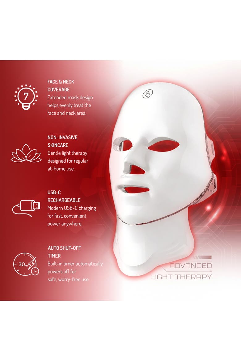 7-in-1 LED Mask, Anti-Aging Serums & 7-Day Hyaluronic Acid, Alternate, color, Multicolor