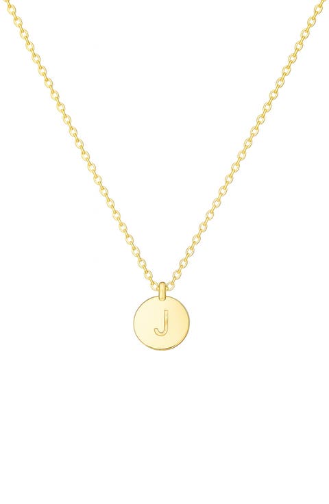 Initial Pendant Necklace