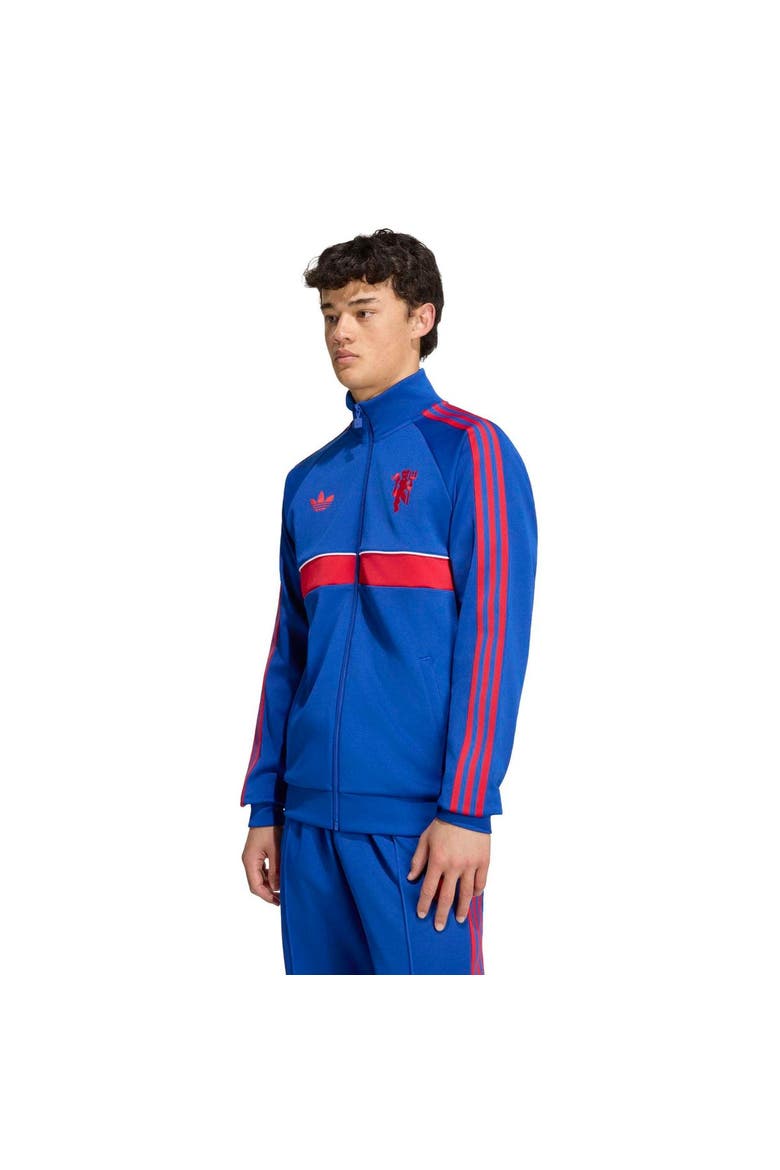 Men's adidas Originals Royal Manchester United OG 2.0 Icon Full-Zip Track Jacket, Main, color, Royal