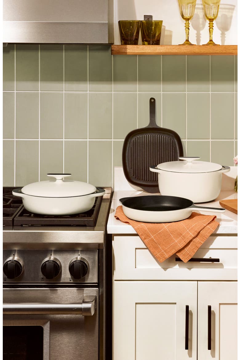 3.5-Quart Braiser with Domed Lid, Alternate, color, RUST