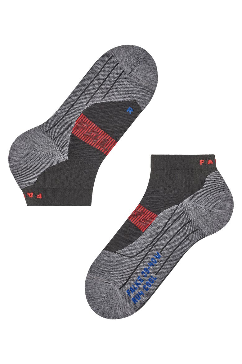 RU4 Endurance Cool Short Running Socks, Alternate, color, Black