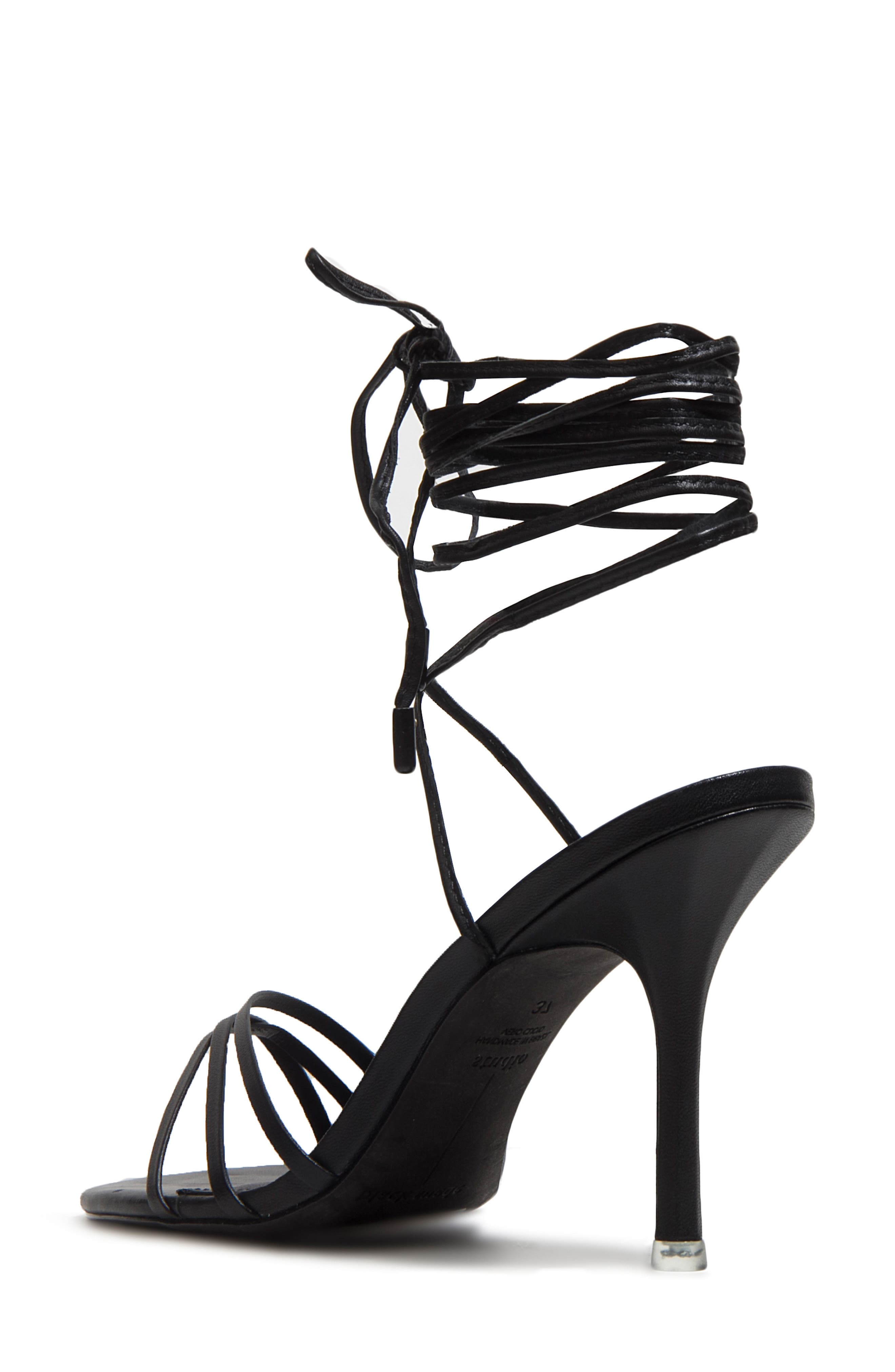 BLACK SUEDE STUDIO Leandra Strappy Sandal, Alternate, color, 