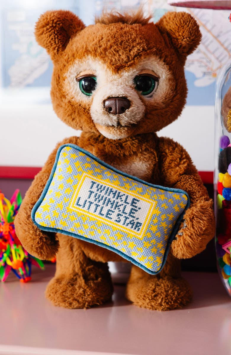 Furbish Twinkle Twinkle Mini Needlepoint Pillow, Alternate, color, Twinkle Twinkle Mini