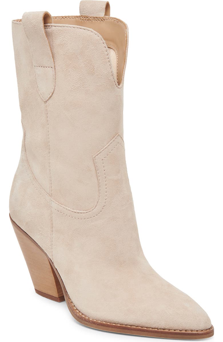 Dolce Vita Jessey Western Boot, Main, color, Dune Suede