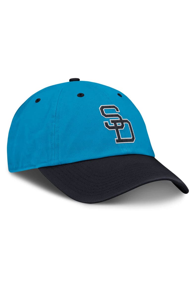 Men's Nike Blue/Navy San Diego Padres Neon 90s Club Adjustable Hat, Alternate, color, Blue