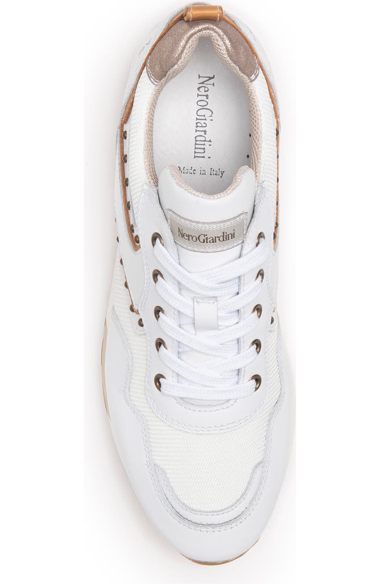 NeroGiardini Retro Stud Platform Sneaker, Alternate, color,