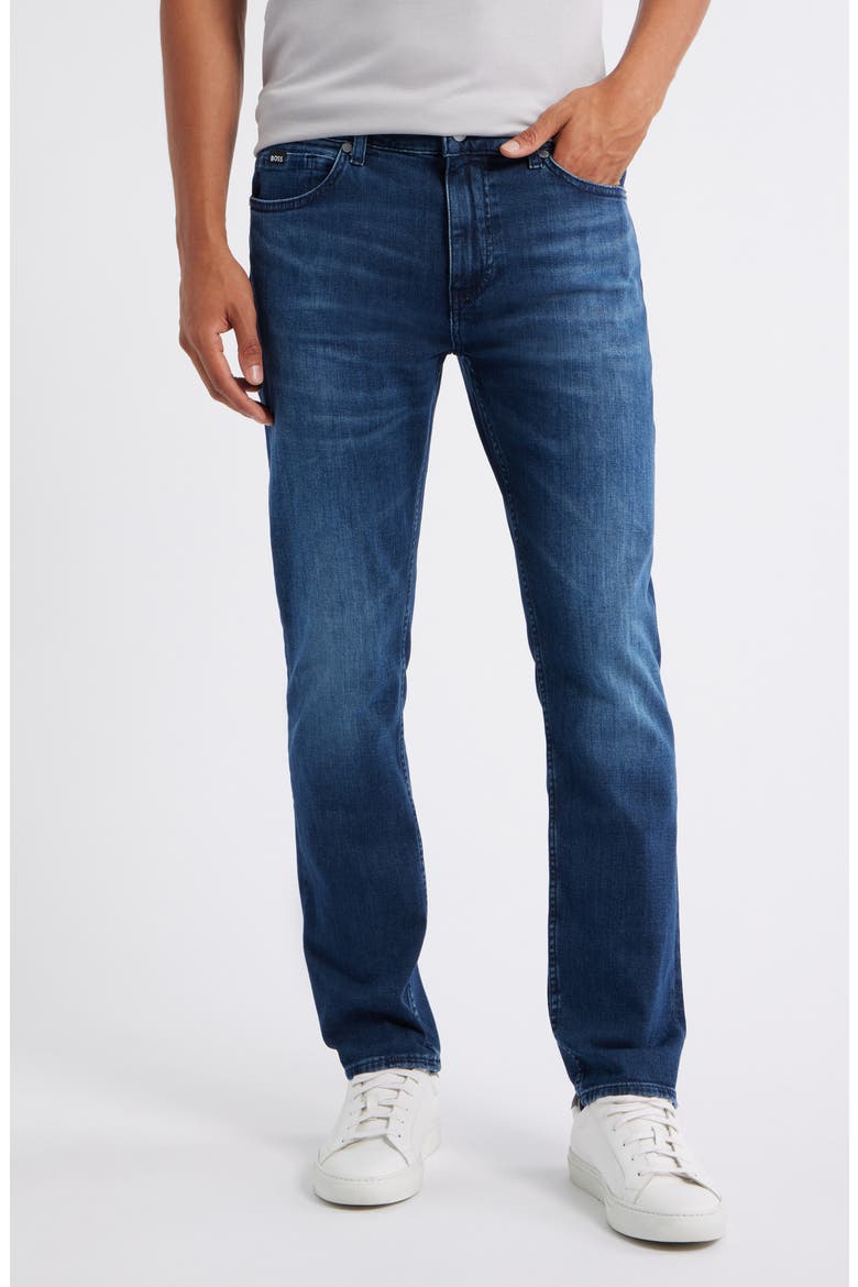 Delaware Slim Fit Jeans, Main, color, NAVY