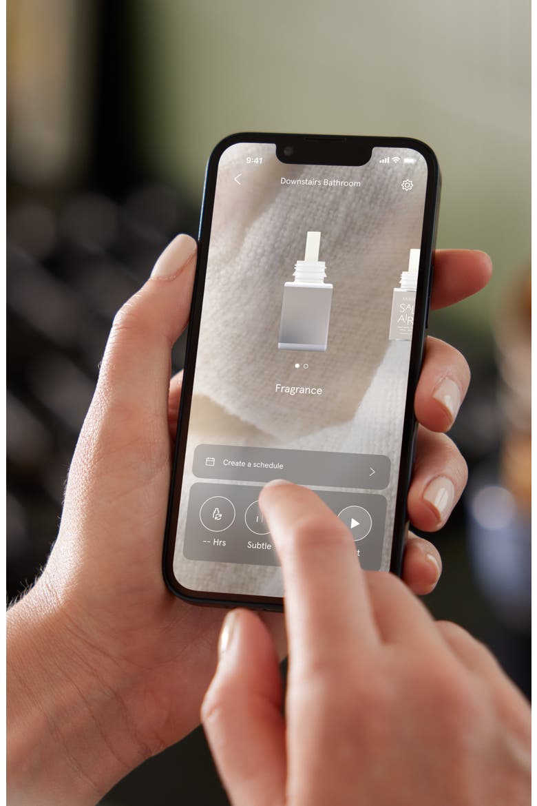 Plus Smart Fragrance Diffuser for Large Spaces, Alternate, color, WHITE