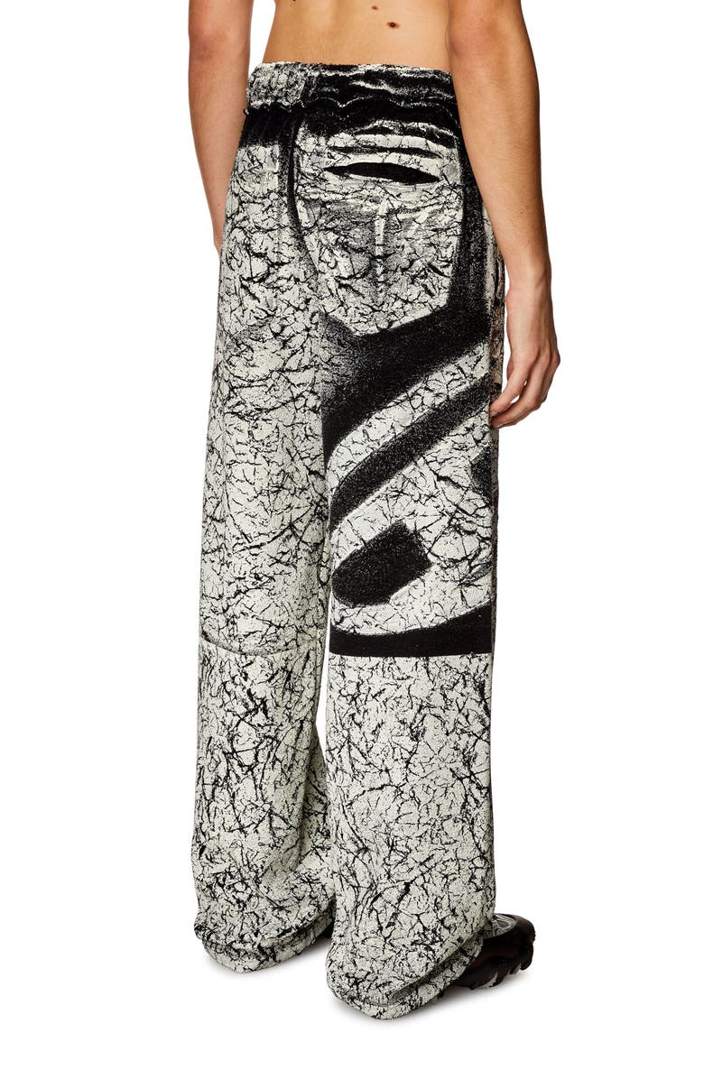 DIESEL<sup>®</sup> Markoval Coated Cotton Fleece Track Pants, Alternate, color, 