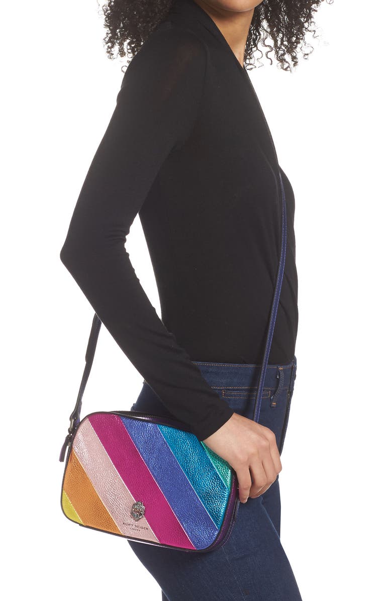 Kurt Geiger London Rainbow Shop 690 Kensington Crossbody Bag, Alternate, color, Multi/ Other