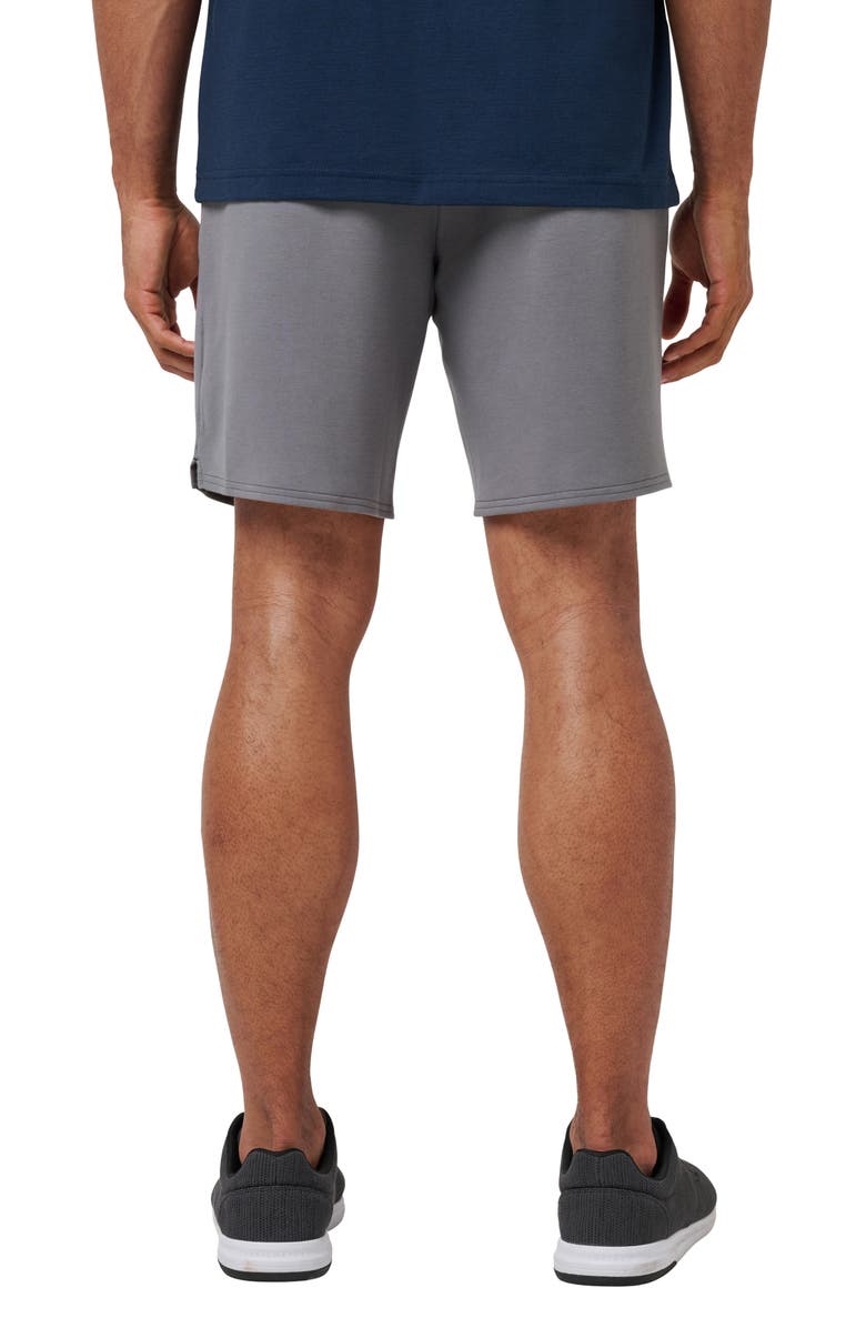 TravisMathew Fibercloud Drawstring Shorts, Alternate, color, Heather Grey