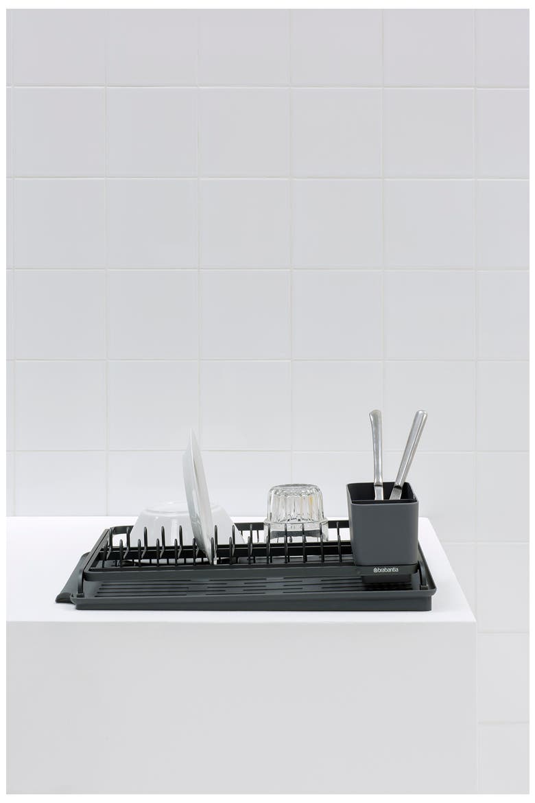 Dish Drying Rack, Alternate, color, DARK GRAY