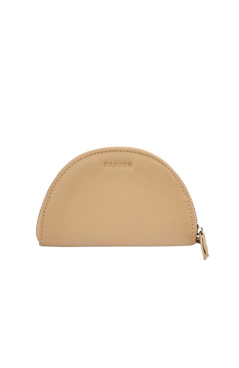 Leather Halfmoon Wallet