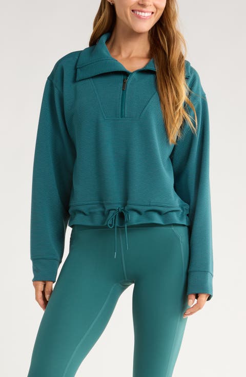 Kickback Ottoman Half Zip Pullover