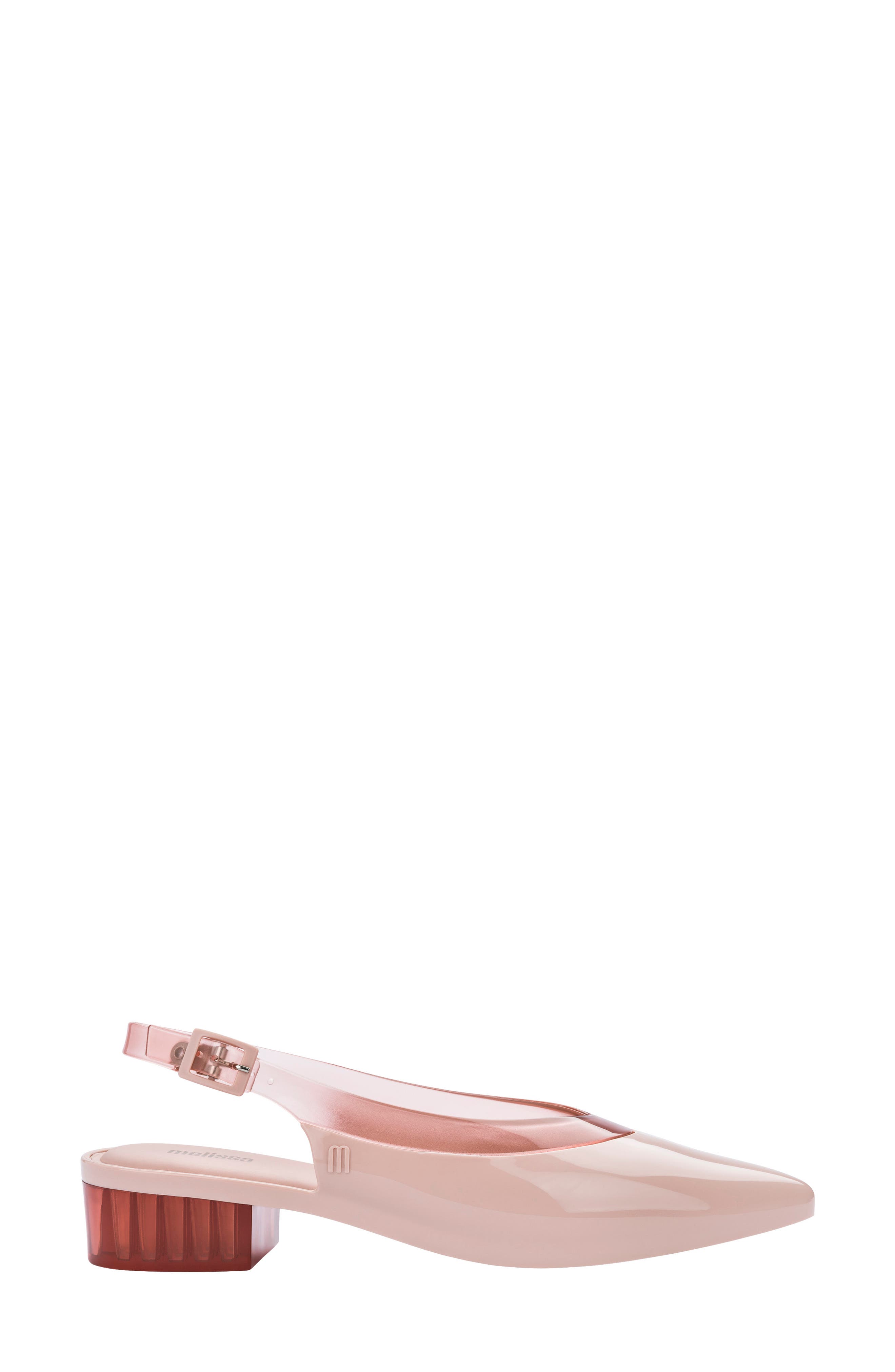 Cleo Heel AD Pump, Alternate, color, PINK RUBBER