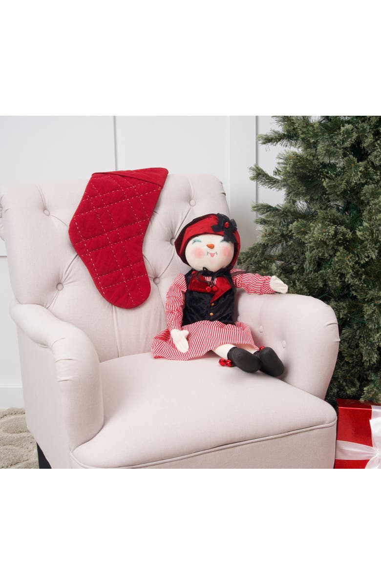 Gallerie II Sonya Snow Doll, Alternate, color, Pink