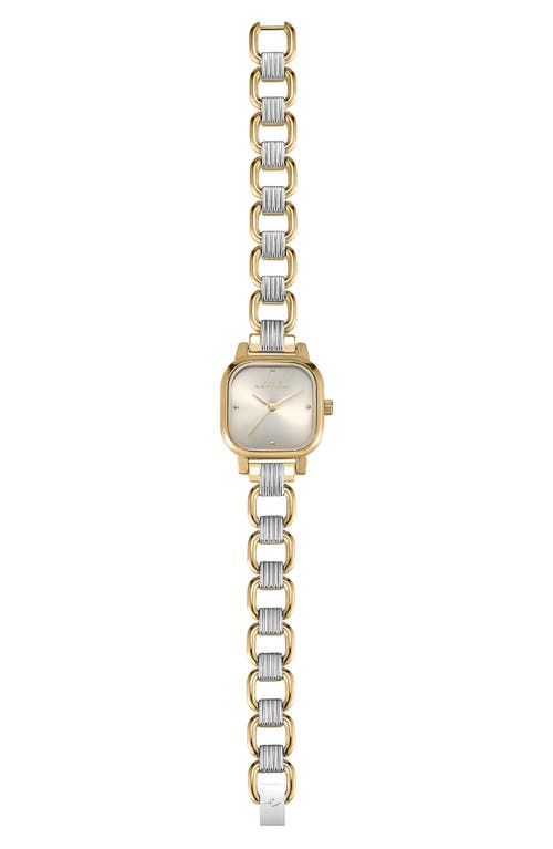 Ettika Square Bracelet Watch In Gold